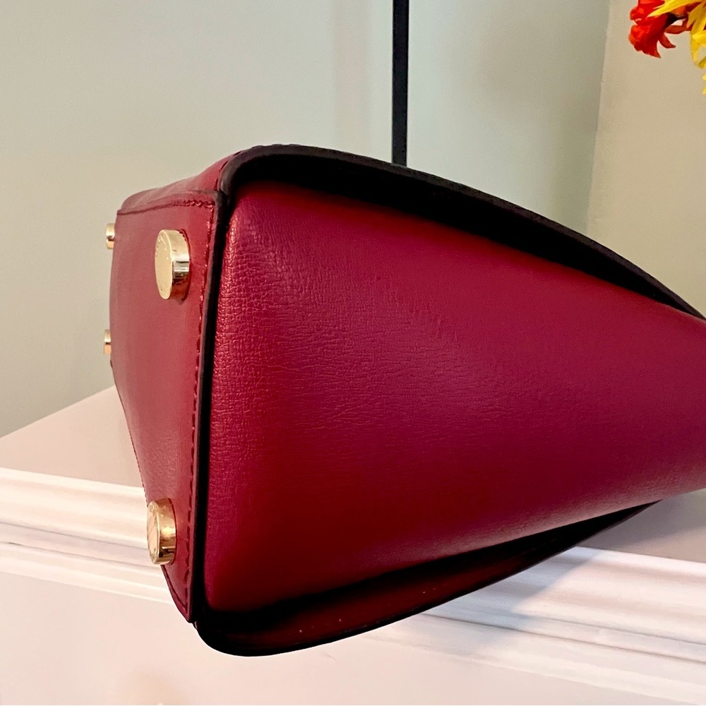 NWT Michael Kors Mulberry Ellis Large Leather Satchel - Picture 6 of 15